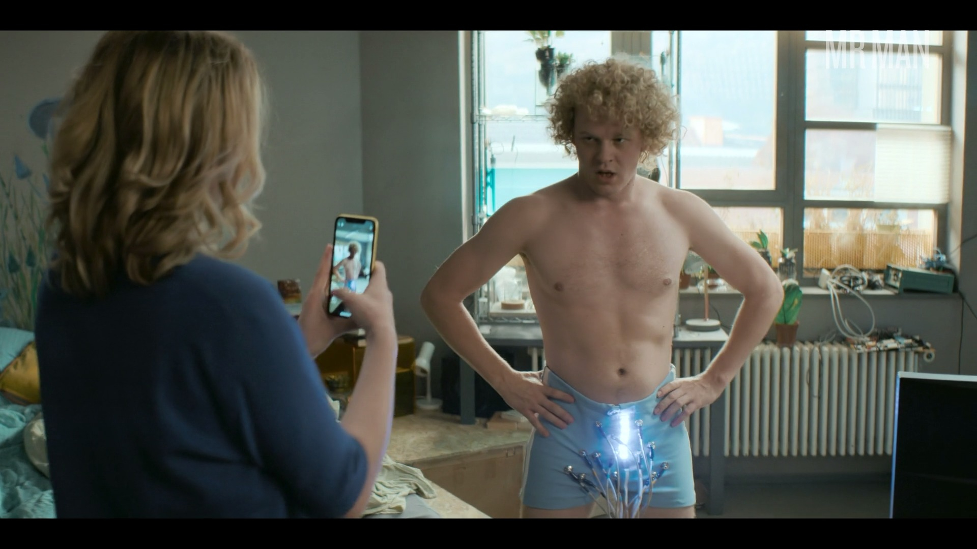Hottest Sebastian Jakob Doppelbauer Scene in Biohackers. Sexy, Shirtless. 62900