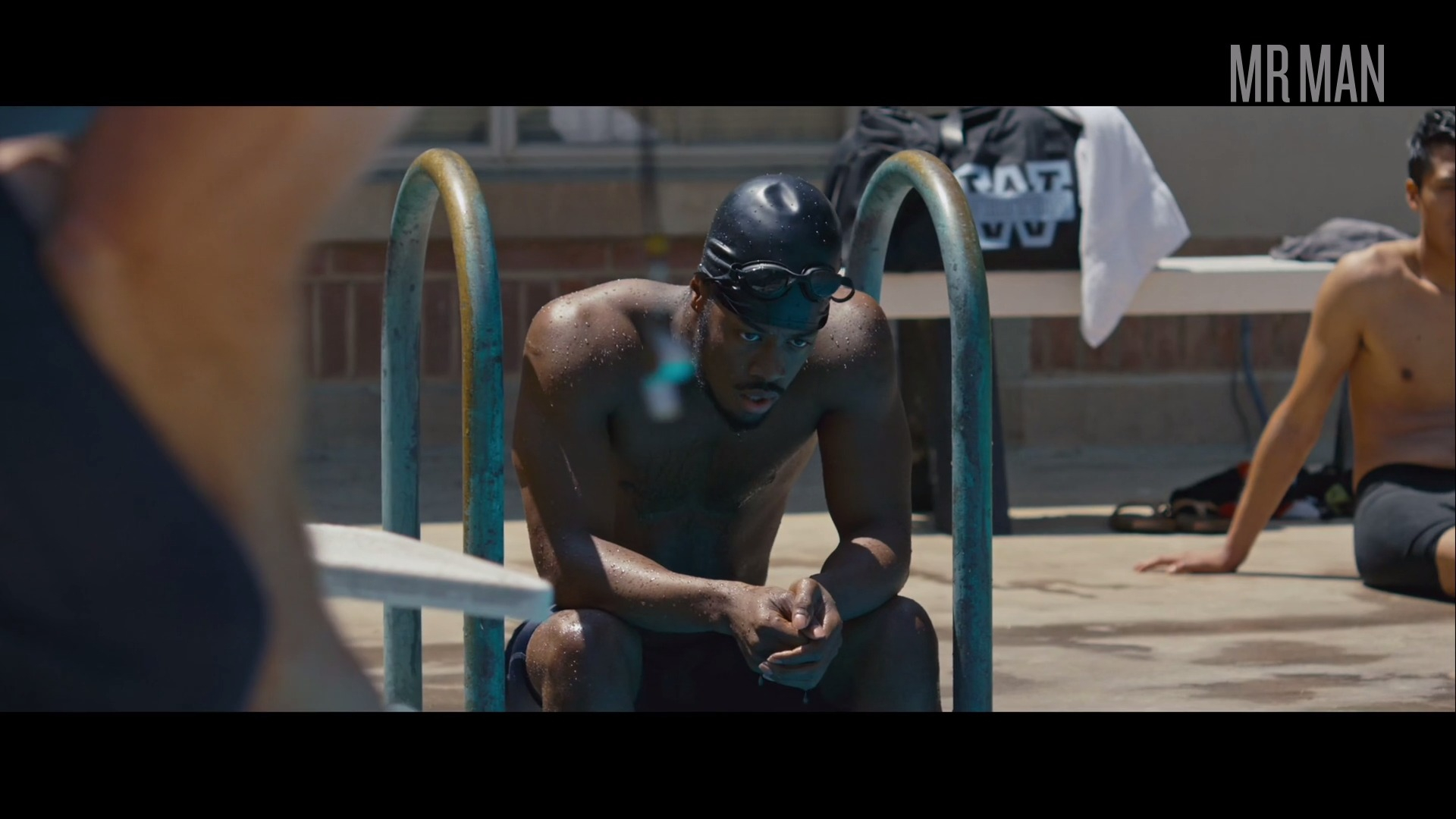 Sexiest Scenes of Wes Scott from Initiation. Shirtless, bathing suit. 63137