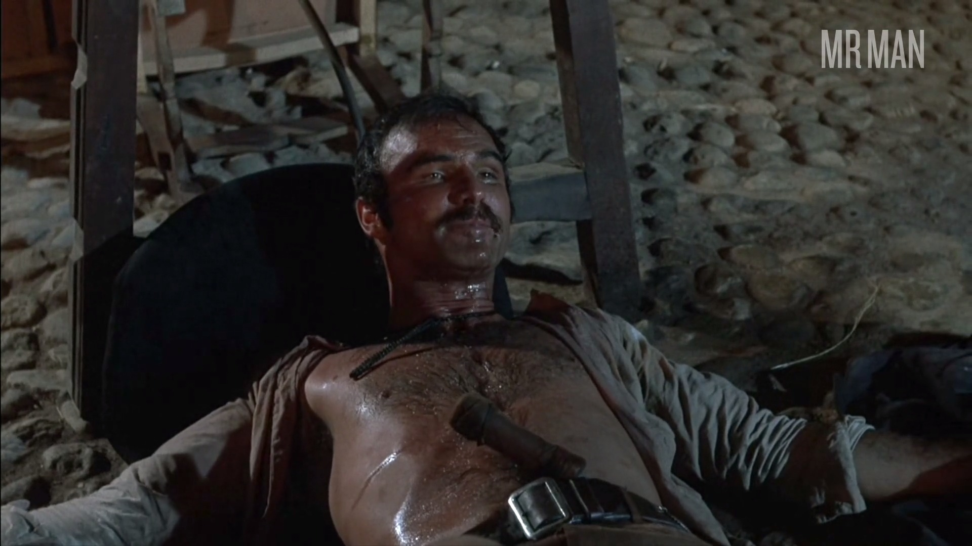 Sexiest Scenes of Yaqui Joe Herrera from 100 Rifles. Shirtless, sexy. 63383