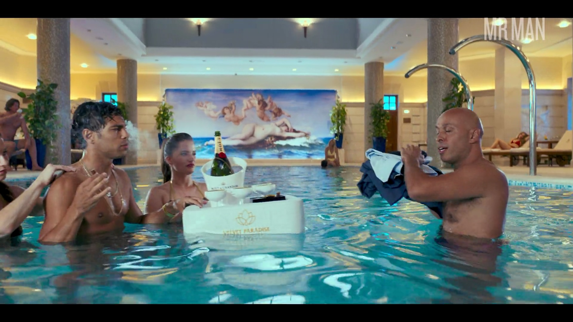 Sexiest Scenes of Simyon Novak from The Last Mercenary. Sexy, Shirtless, bathing suit, underwear. 63503