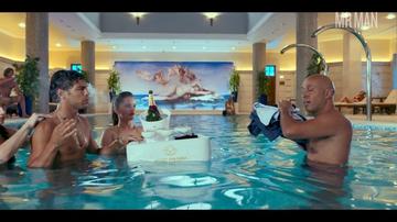 Nassim Lyes Si-Ahmed, Eric Judor in The Last Mercenary (2021) Sexy Shirtless Bathing Suit Sexy 63503
