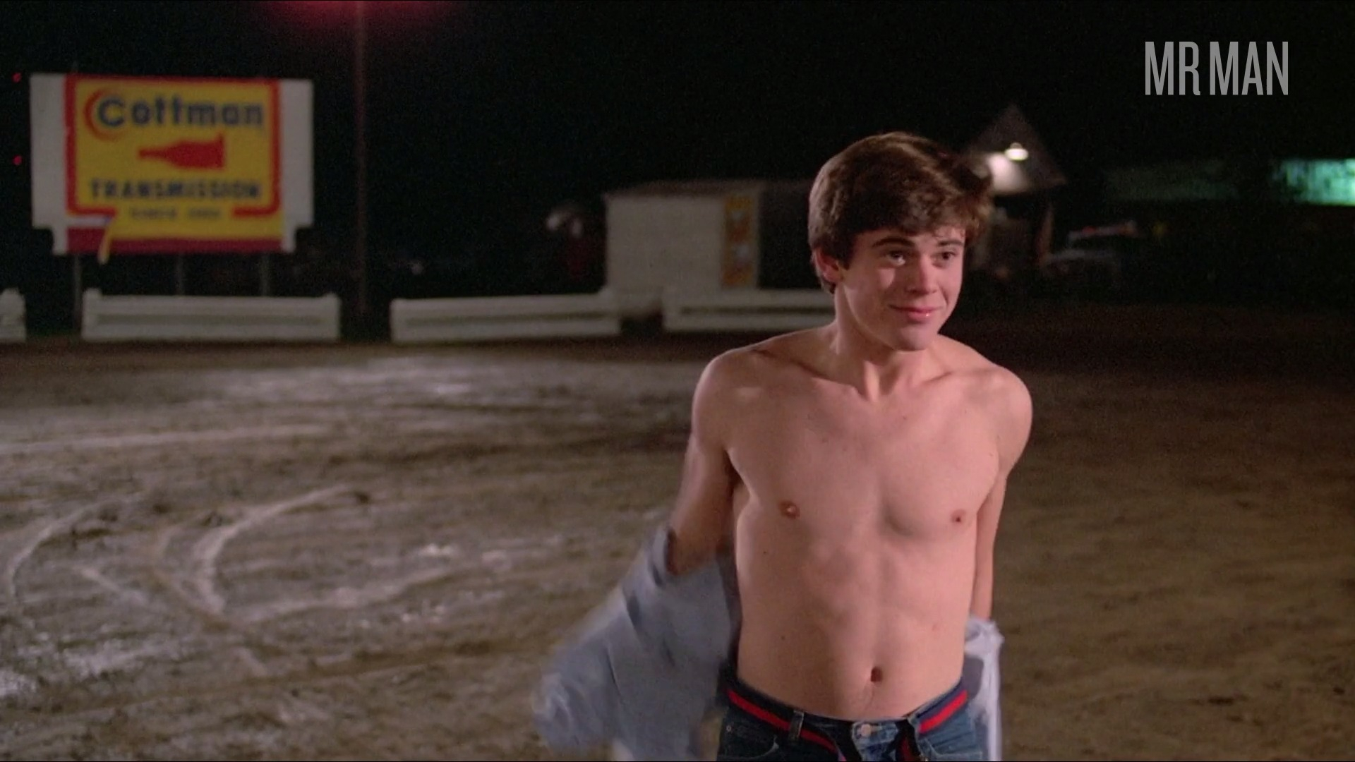 Hottest C. Thomas Howell Scene in Grandview, U.S.A.. Shirtless, sexy, straight. 63770