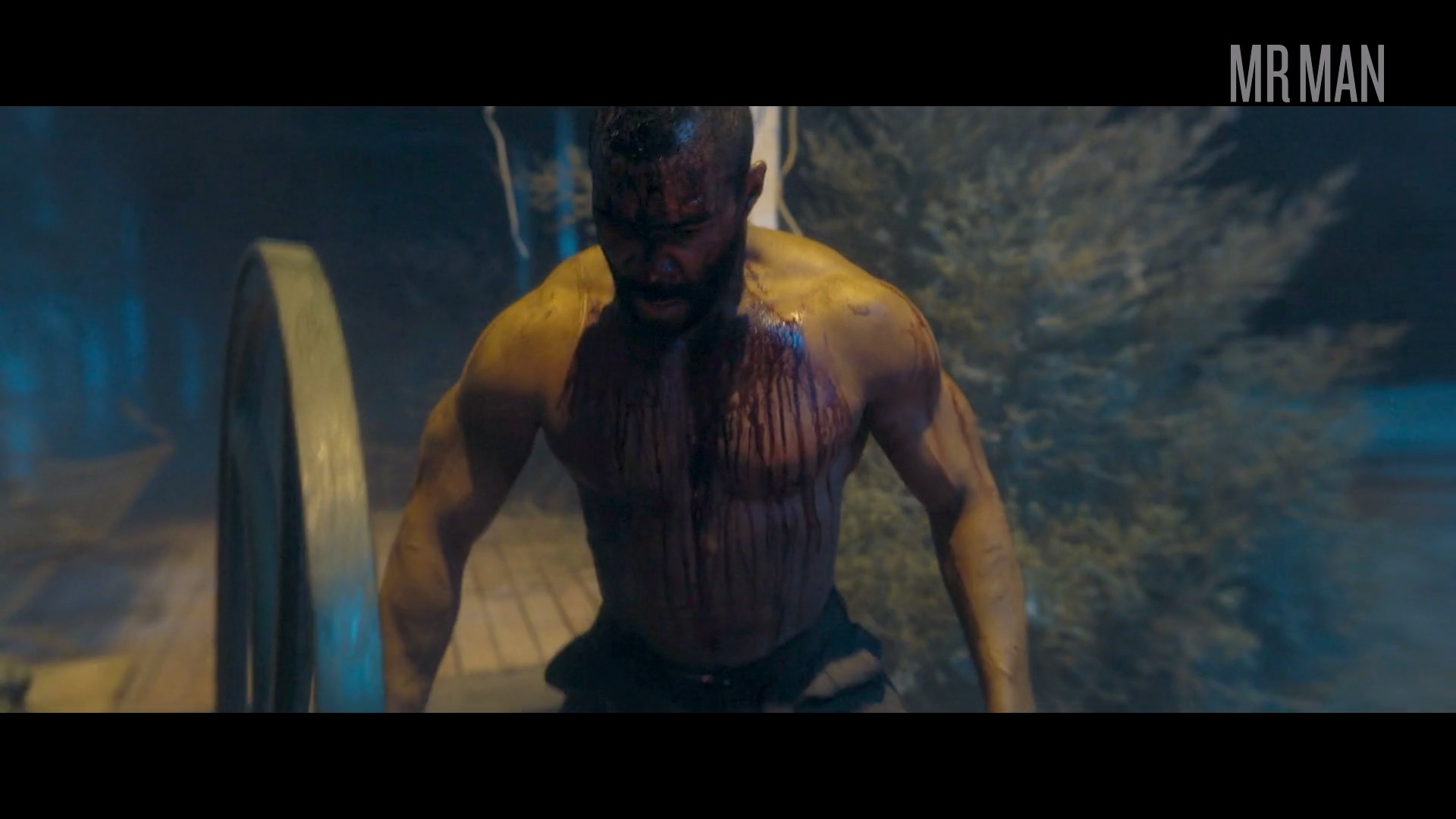 Sexiest Scenes of Marquis T. Woods from Spell. Shirtless, sexy. 63791