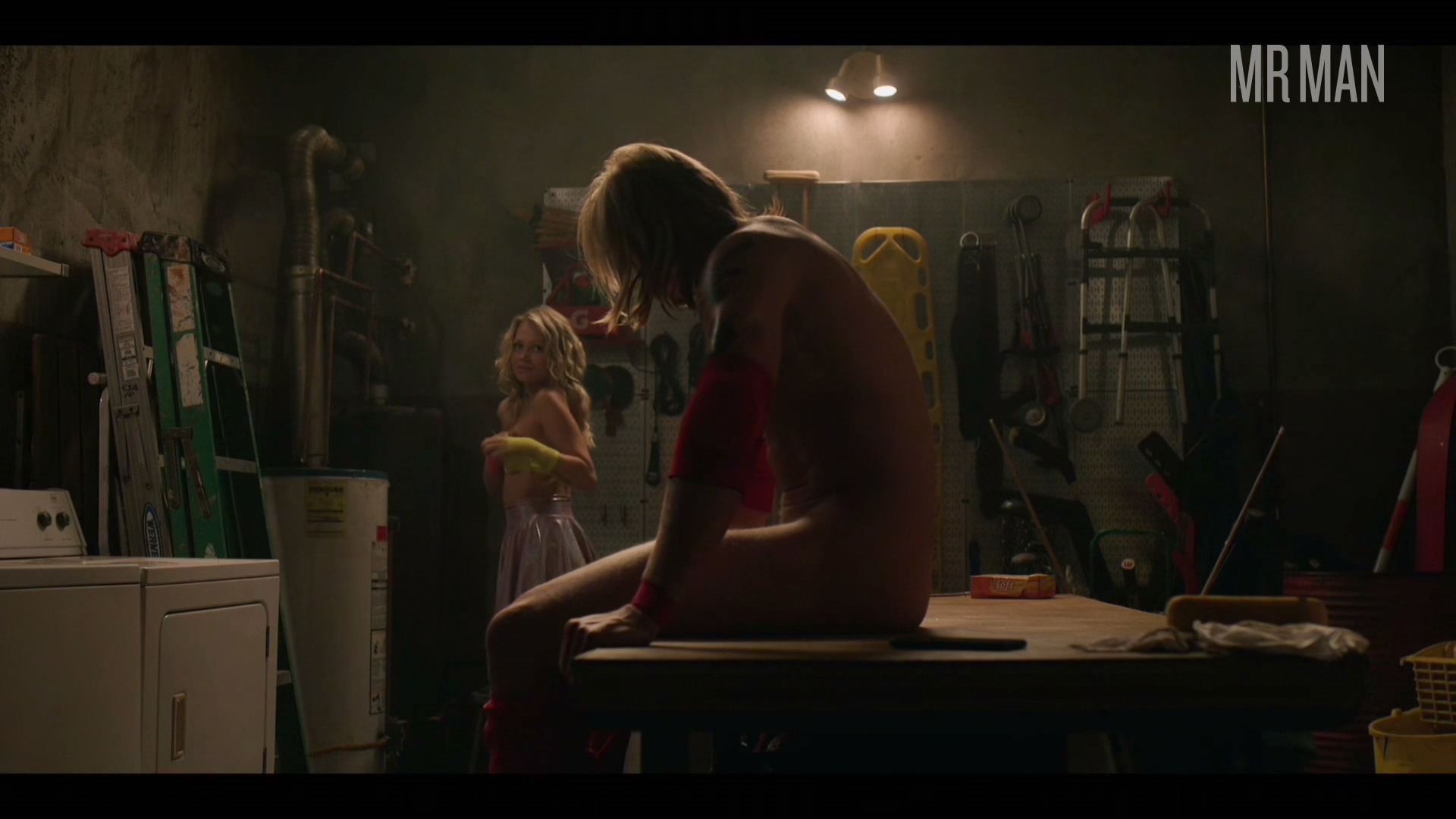 Hottest Alexander Ludwig Scene in Heels. Sexy, Shirtless, Straight, bulge, butt. 64484