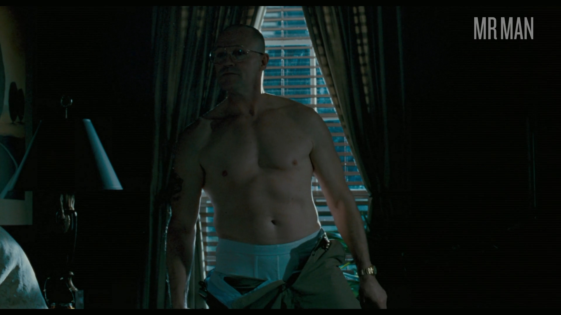 Hottest Michael Rooker Scene in Slither. Shirtless, Straight, Underwear. 64550