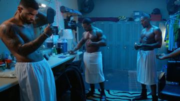 Jeremy Williams, Michael Bolwaire, Dion Rome, Keith Swift in All the Queen's Men (2021-2025) Shirtless Balls Bulge 73528