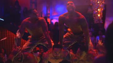 Jeremy Williams, Michael Bolwaire, Dion Rome, Keith Swift, Skyh Black in All the Queen's Men (2021-2025) Shirtless Balls Bulge 78108