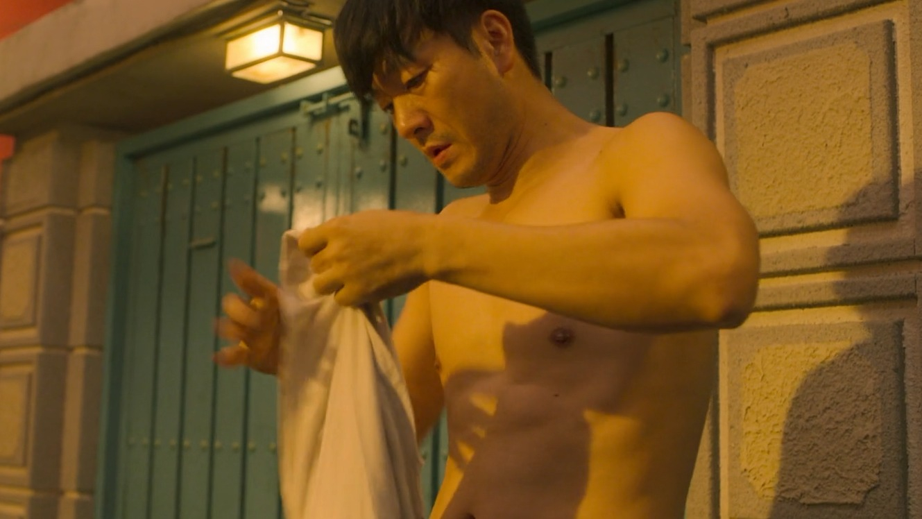 Squid Game's Sexiest Scenes with Park Hae-soo. Sexy, Shirtless. 65058
