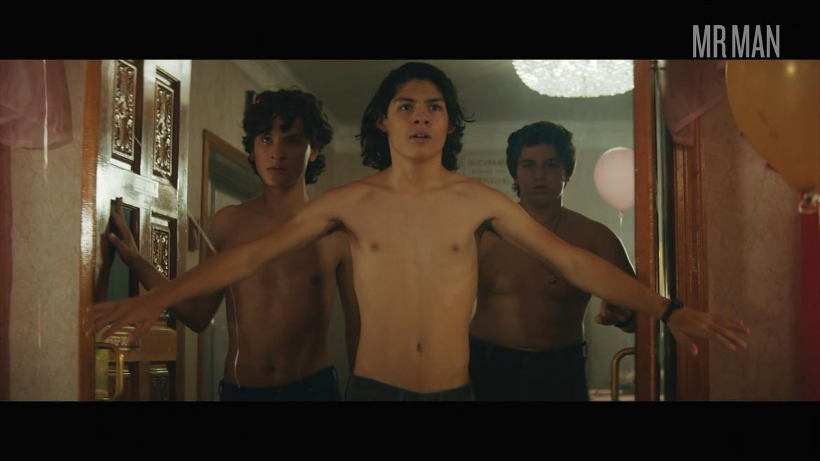 This is the Night's Sexiest Scenes with Lucius Hoyos. Shirtless. 65166