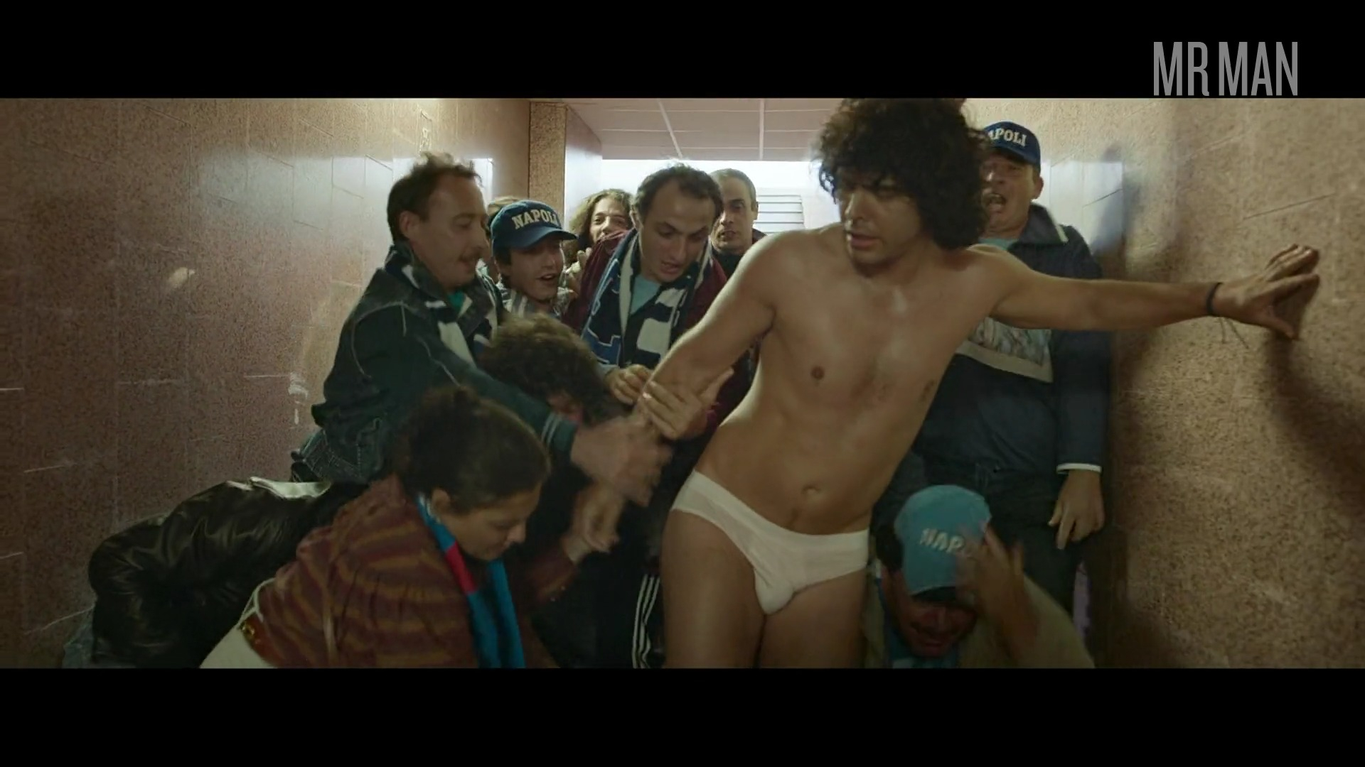 Maradona: Blessed Dream's Sexiest Scenes with Nazareno Casero. Sexy, Shirtless, Underwear, balls, bathing suit. 67014