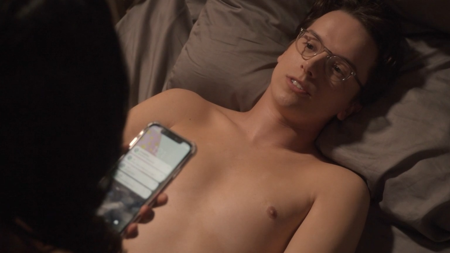 Hottest Mekki Leeper Scene in The Sex Lives of College Girls. Sexy, Shirtless, Straight. 74438