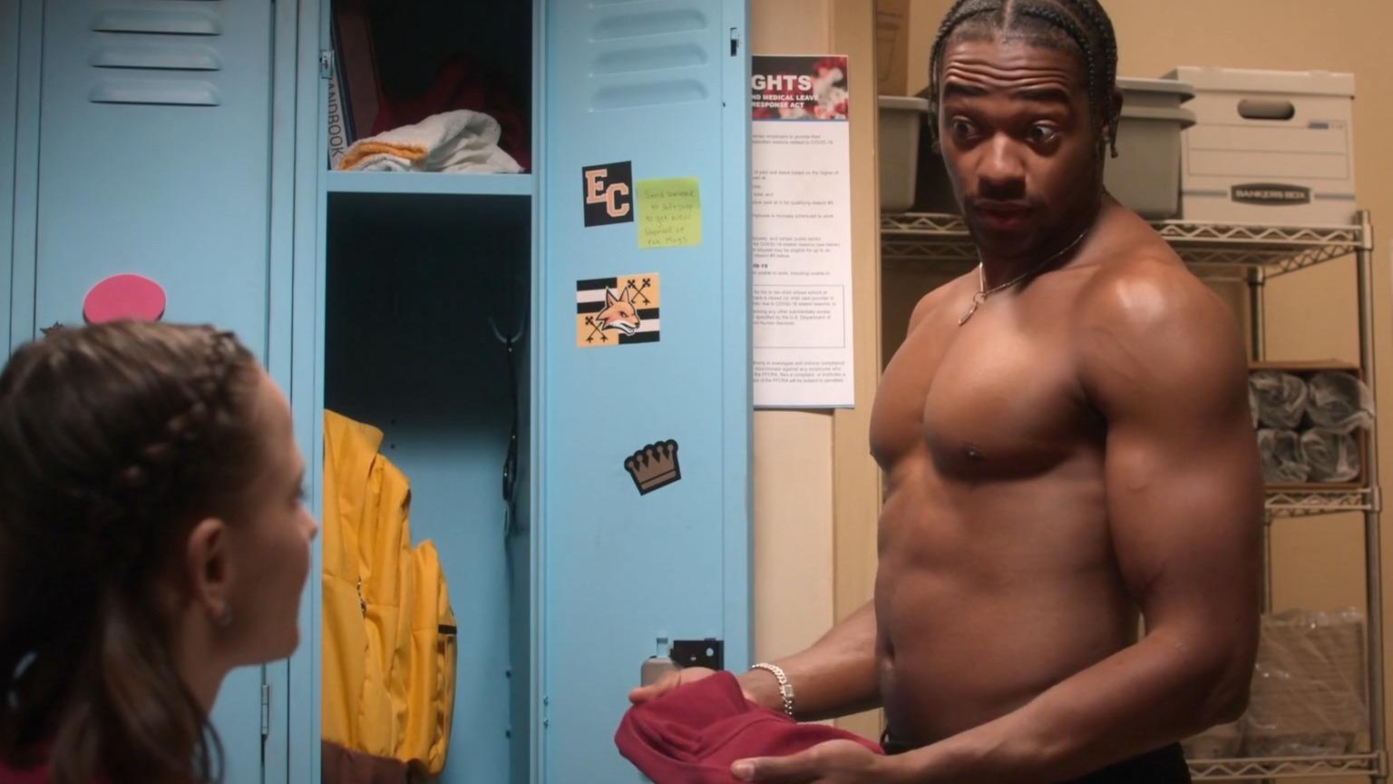 Hottest Christopher Meyer Scene in The Sex Lives of College Girls. Sexy, Shirtless. 74606