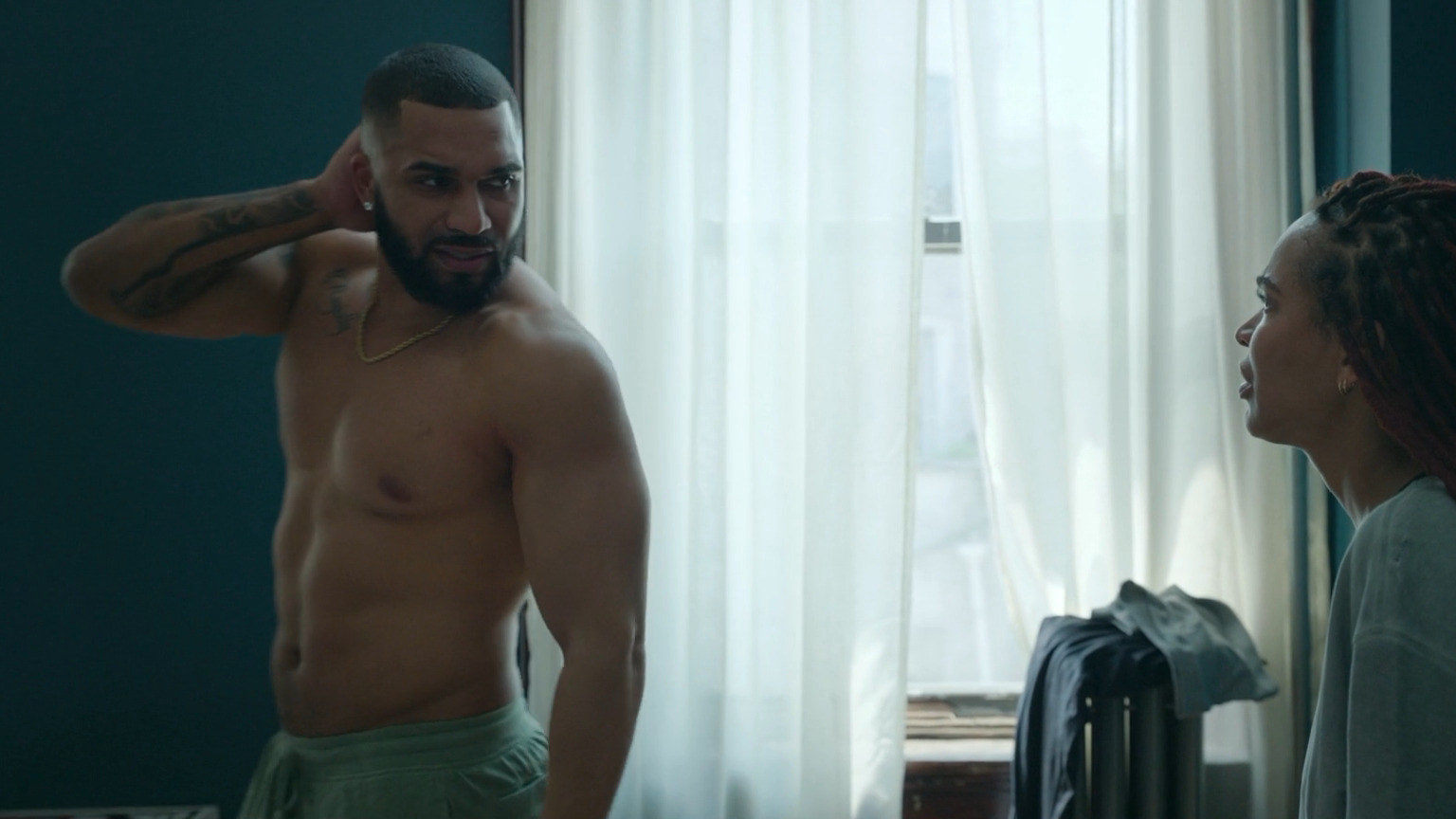 Sexiest Scenes of Ian Walker from Harlem. Shirtless, butt, straight. 75029