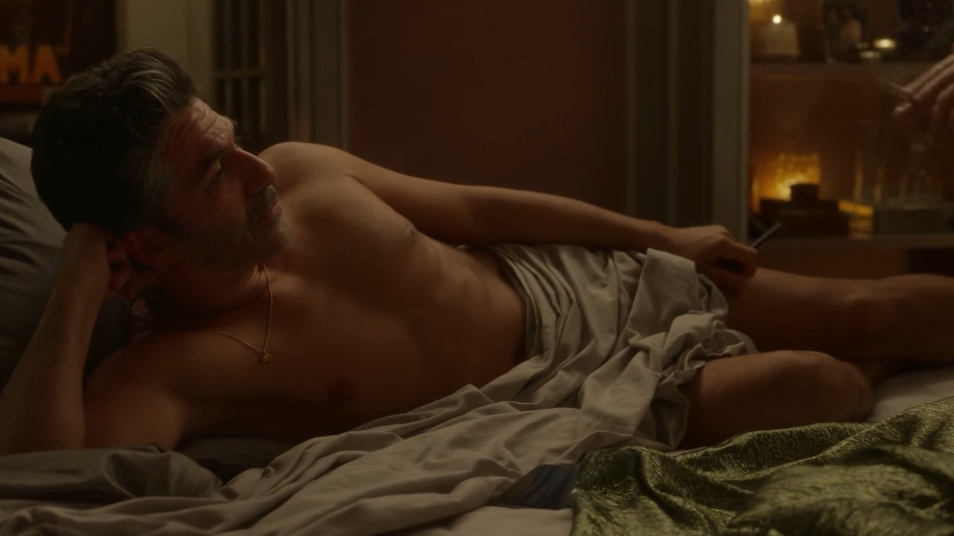 And Just Like That…'s Sexiest Scenes with Armin Amiri. Shirtless, Straight. 76800