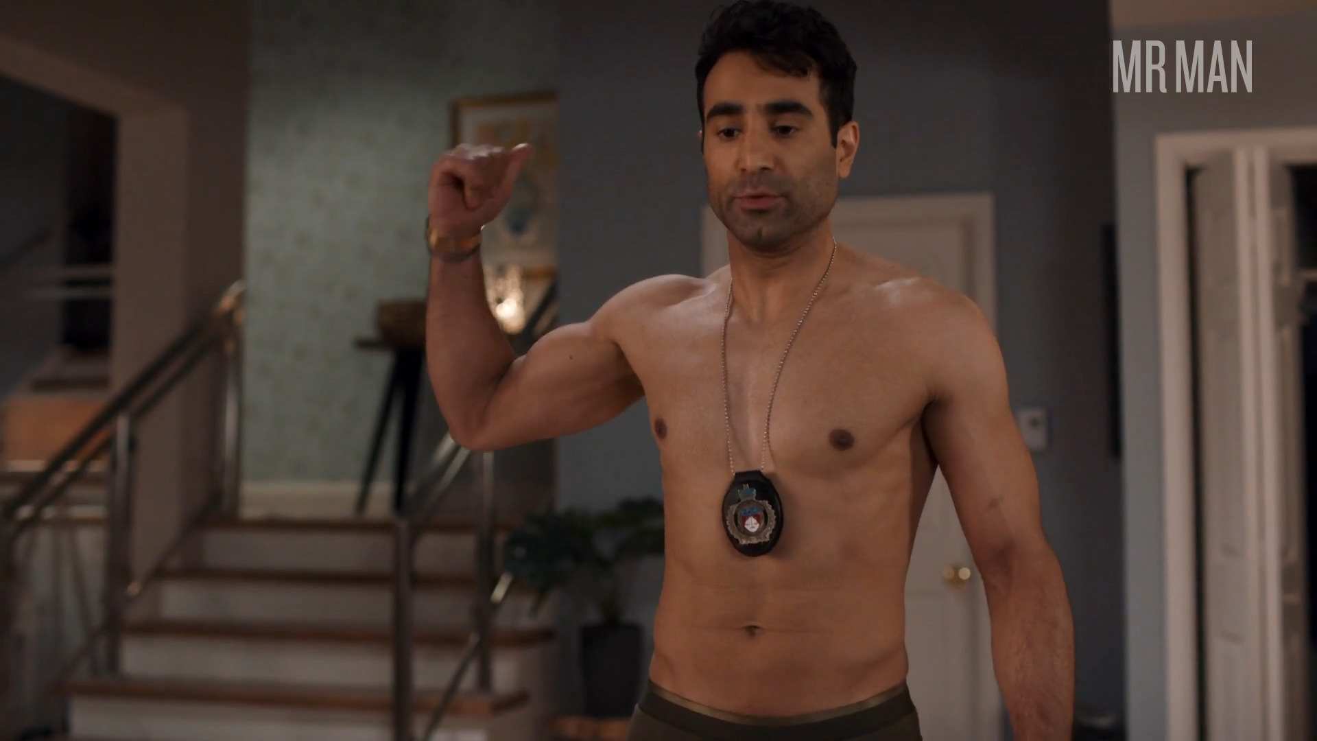 Hottest Det. Taai Nazeer Scenes. Bulge, Shirtless, Underwear. 68427