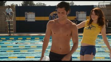 Easy A's Sexiest Scenes with Penn Badgley. Shirtless. 69072