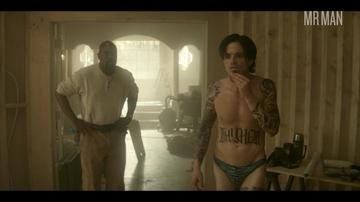 Sebastian Stan in Pam & Tommy (2022) Shirtless Thong Underwear Balls Bulge 69294
