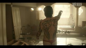 Sebastian Stan in Pam & Tommy (2022) Shirtless Thong Underwear Balls Bulge 69297