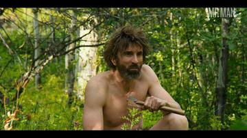 Sharlto Copley in Ted K (2022) Shirtless Butt Sexy 70011