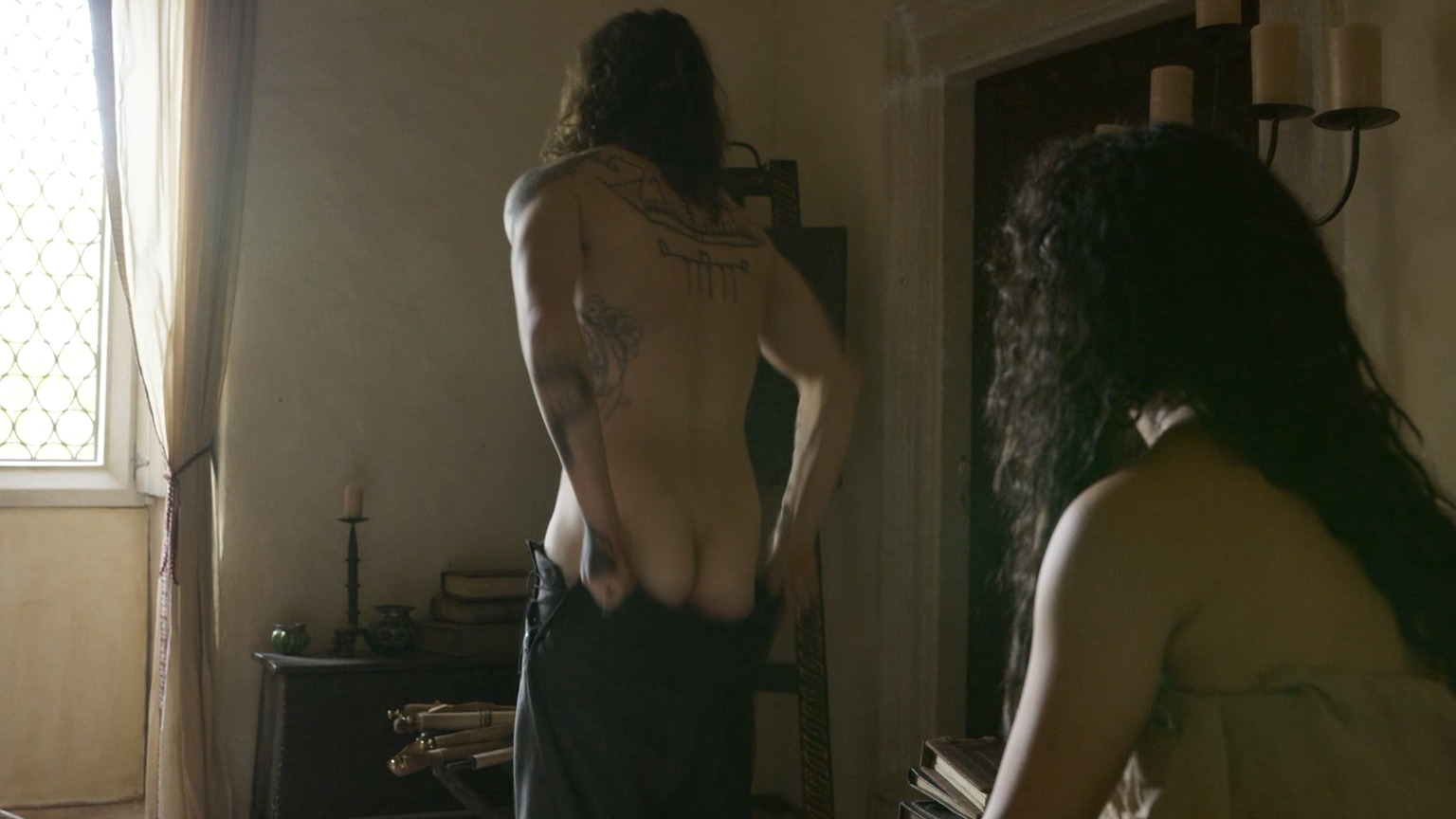 Sam Corlett Naked as Leif Eriksson. Butt, Sexy, Shirtless. 79539