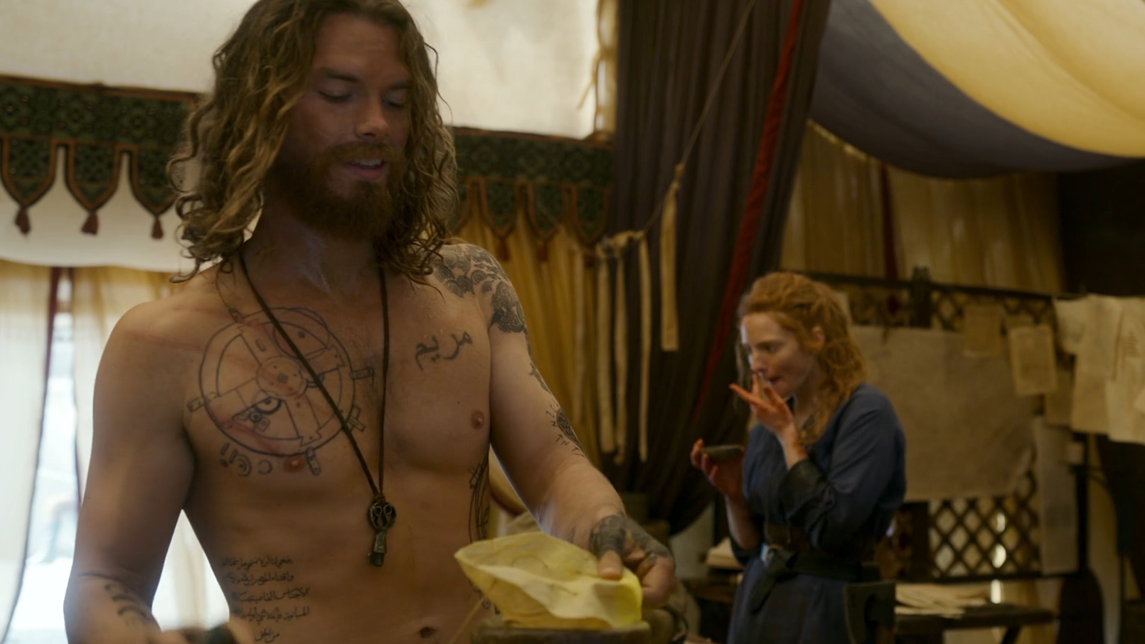 Vikings: Valhalla's Sexiest Scenes with Sam Corlett. Shirtless, butt, sexy. 79536