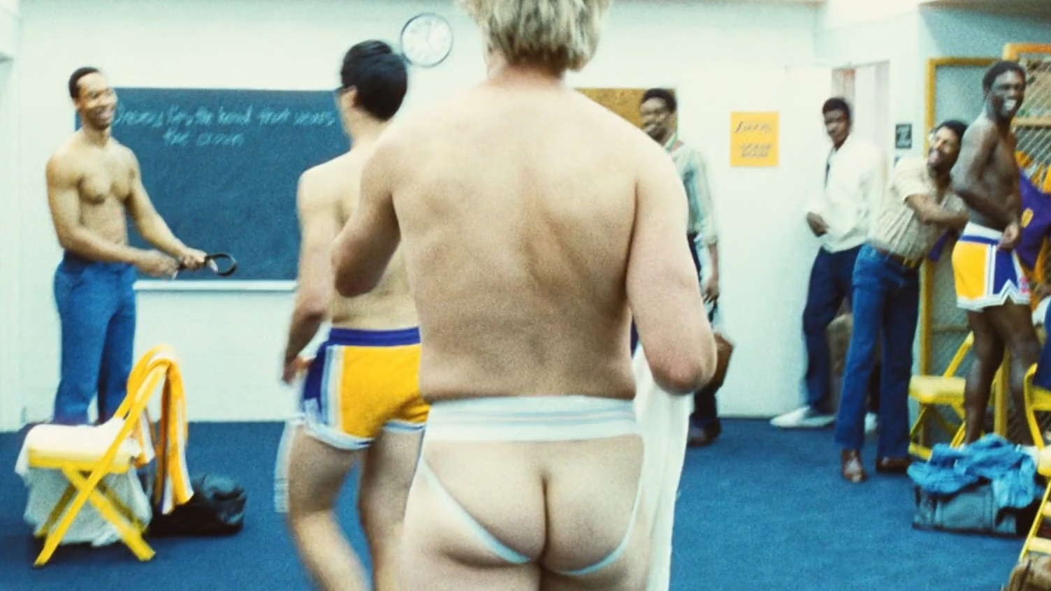 Austin Aaron Nude in Winning Time: The Rise of the Lakers Dynasty. Butt, Shirtless, Underwear. 76648