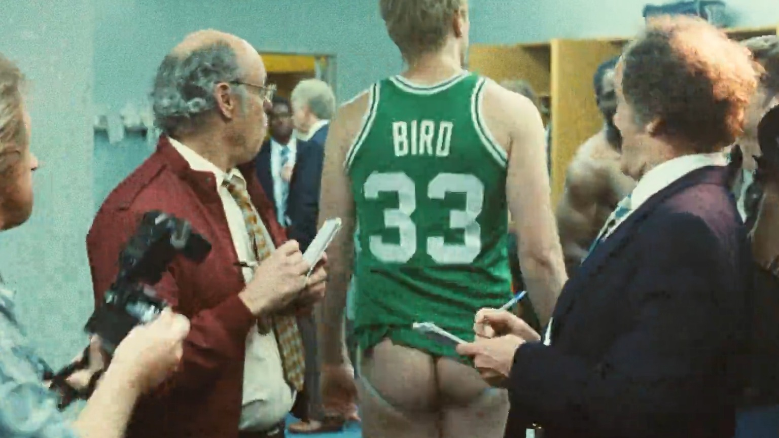 Sean Small Naked as Larry Bird. Butt. 76947