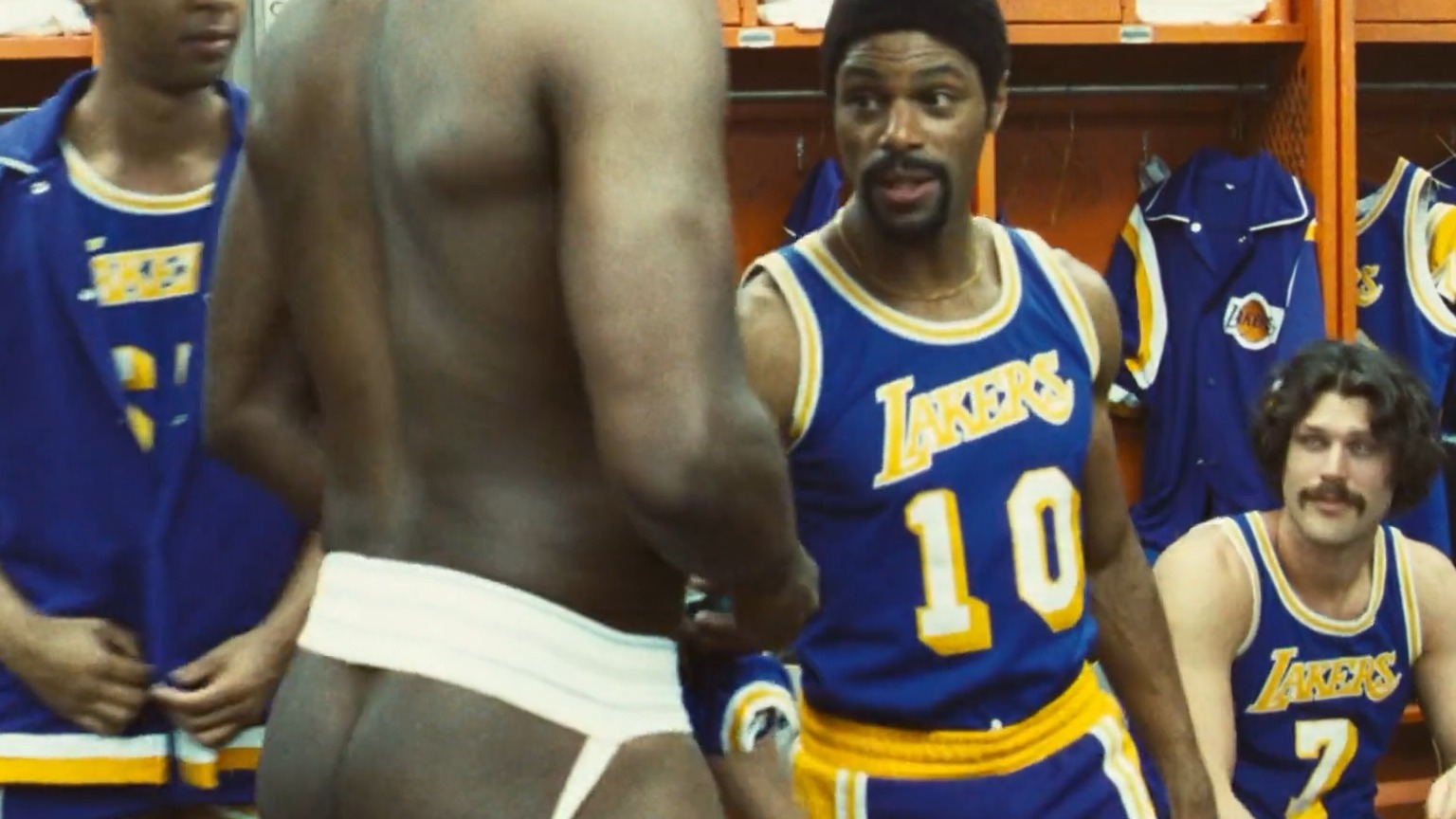Nudes of Jim Chones from Winning Time: The Rise of the Lakers Dynasty. Butt, Shirtless, underwear. 70836