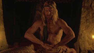 Sexiest Nat Faxon Scene in Our Flag Means Death. Shirtless. 77113