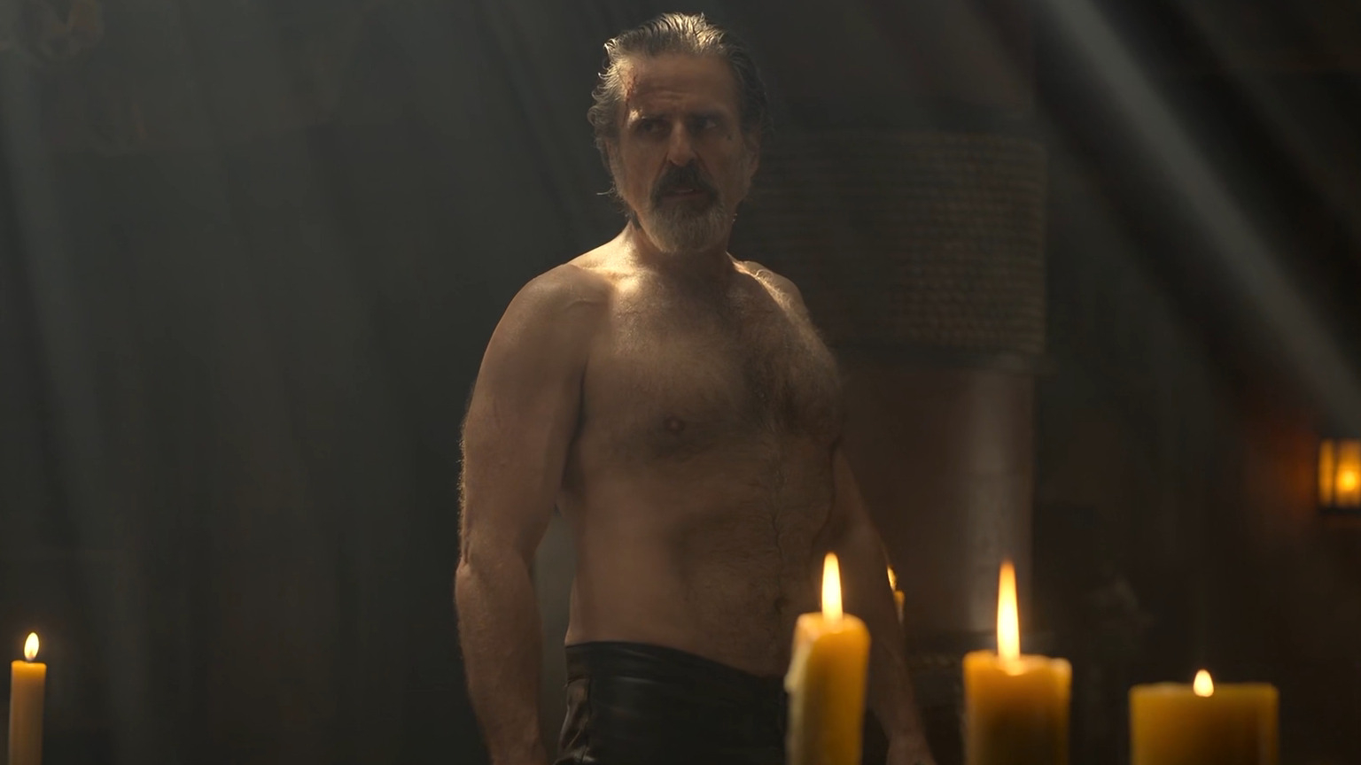 Our Flag Means Death's Sexiest Scenes with Con O'Neill. Shirtless. 77184