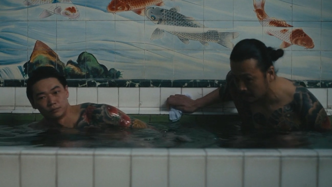 Nudes of Yoshihiro Kume from Tokyo Vice. Butt, Shirtless. 71262