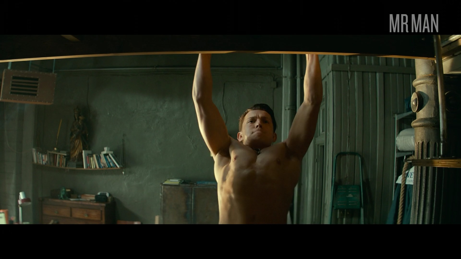 Uncharted's Sexiest Scenes with Tom Holland. Shirtless. 72108