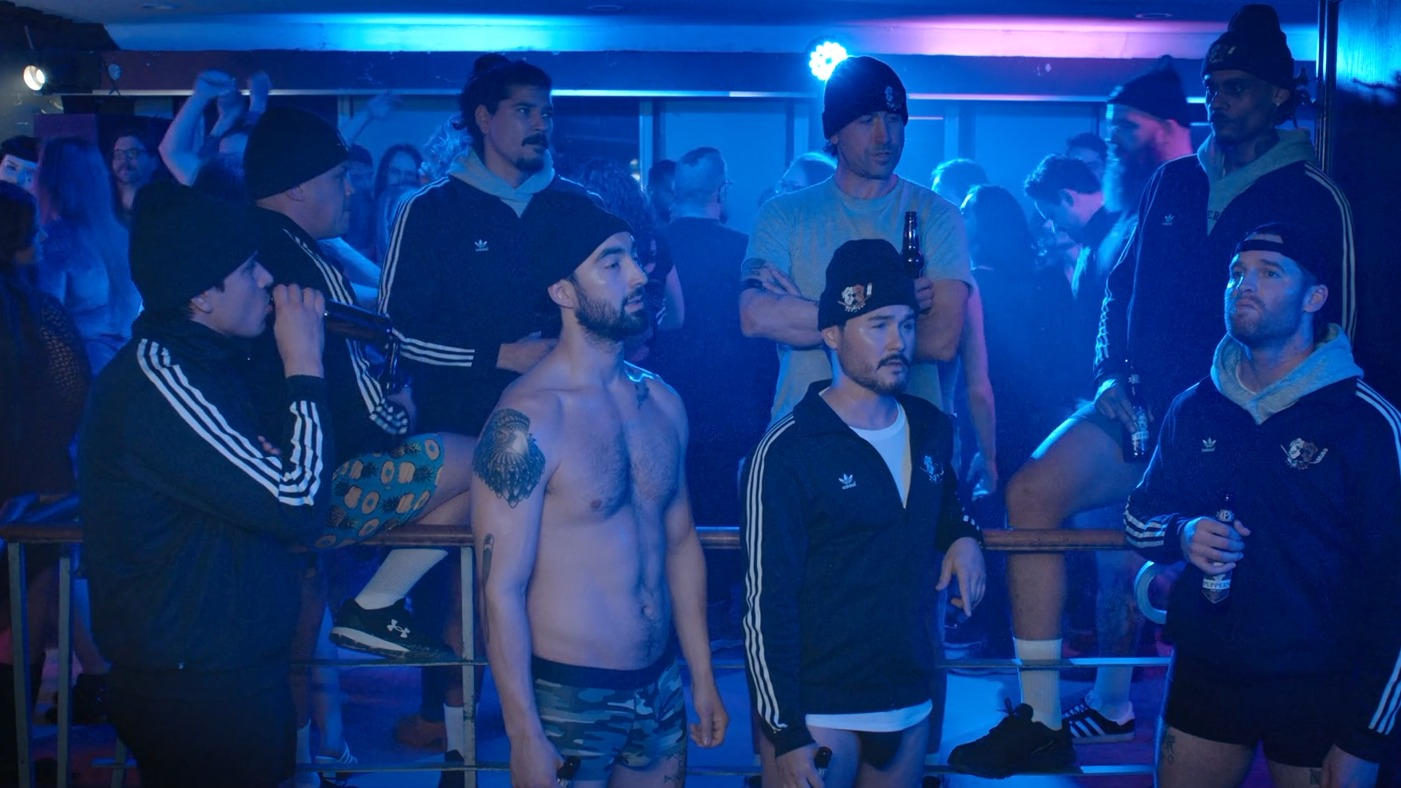 Hottest Ryan McDonell Scene in Shoresy. Bulge, Underwear, Shirtless, prosthetic, sexy. 79406