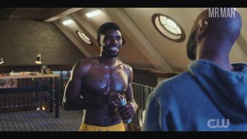 Tian Richards in Tom Swift (2022) Shirtless Bulge Gay 73017