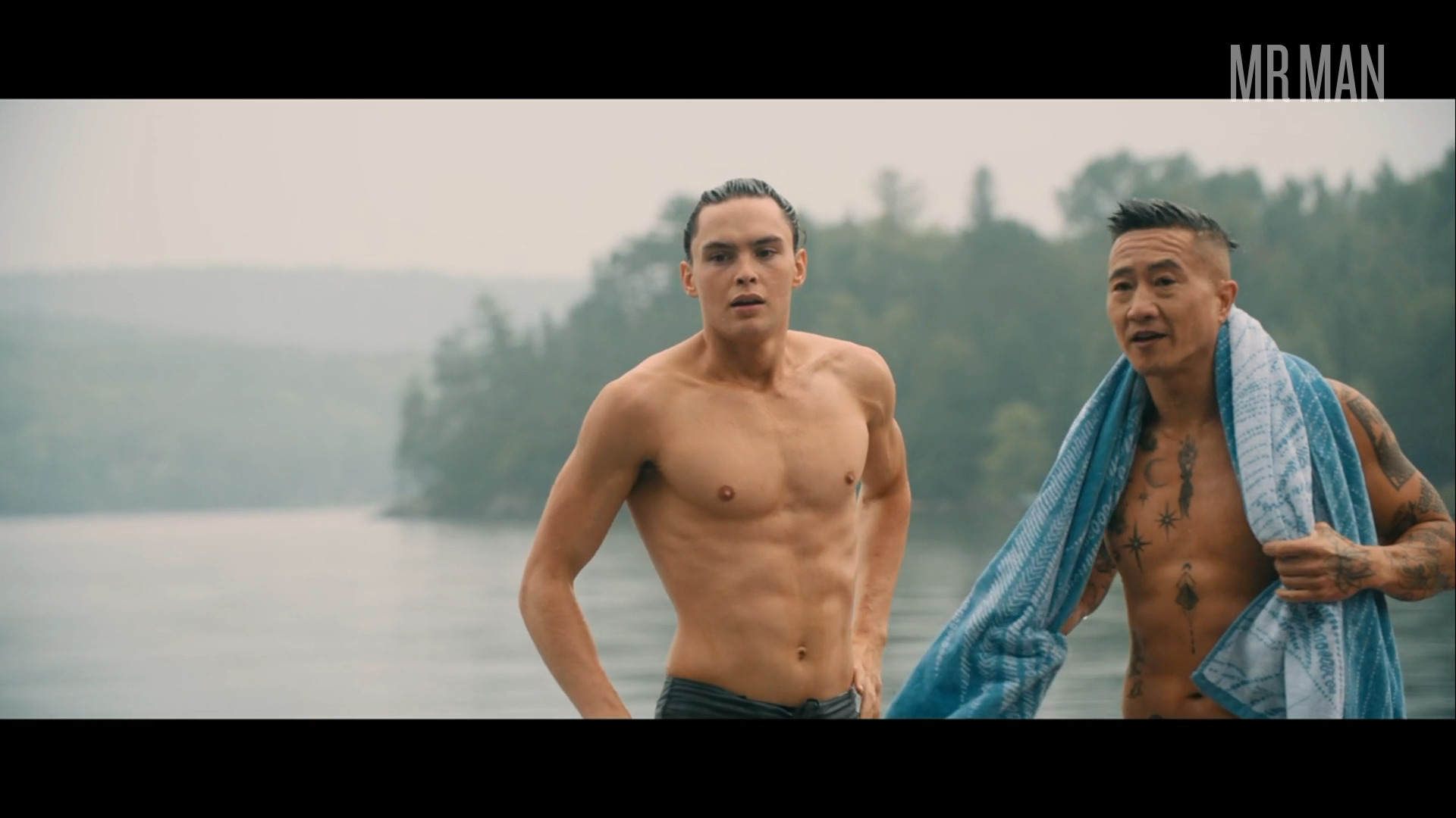 Sexiest Scenes of Victor Lin from The Lake. Shirtless. 73229