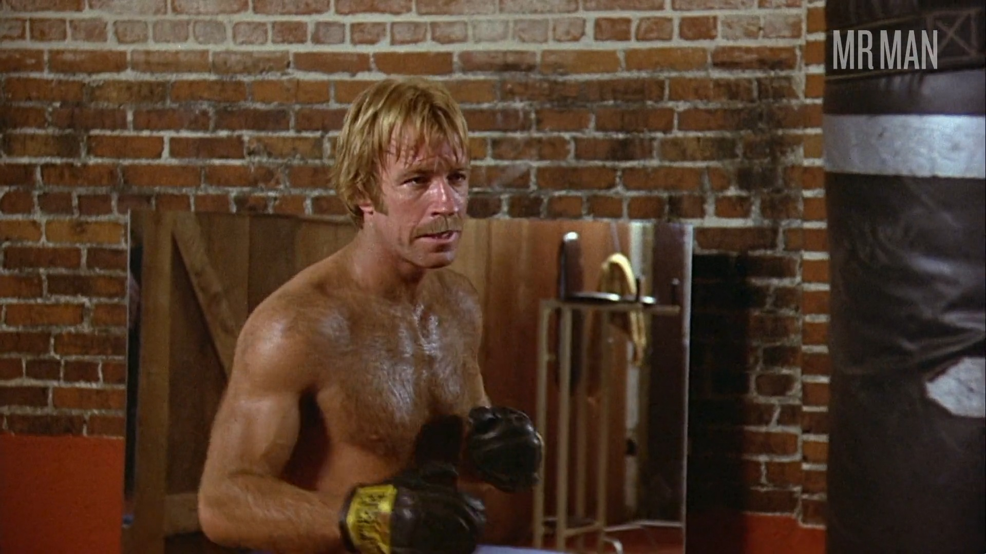 The Octagon's Sexiest Scenes with Chuck Norris. Shirtless. 73584