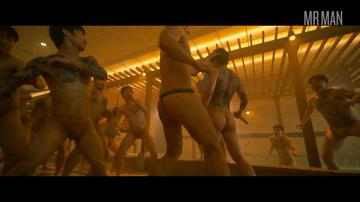 Joo Won in Carter (2022) Bulge Shirtless Thong Underwear Bulge Butt 73633