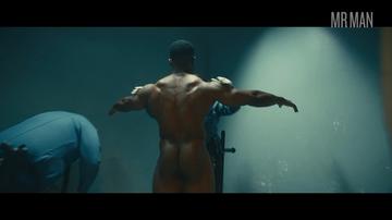 Trevante Rhodes in Mike (2022) Butt Shirtless Butt Sexy 73927