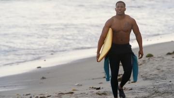 The Black Hamptons's Sexiest Scenes with Mike Merrill. Shirtless, bathing suit, sexy. 77772
