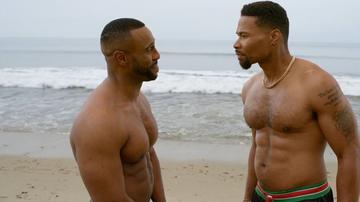 Sexiest Scenes of Martin Britton from The Black Hamptons. Shirtless, bathing suit, sexy. 77771