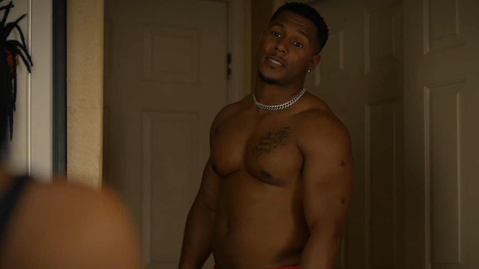 The Black Hamptons's Sexiest Scenes with Mike Merrill. Shirtless, bathing suit, sexy. 78030
