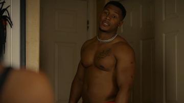 Mike Merrill in The Black Hamptons (2022-2024) Shirtless Bathing Suit Sexy 78030