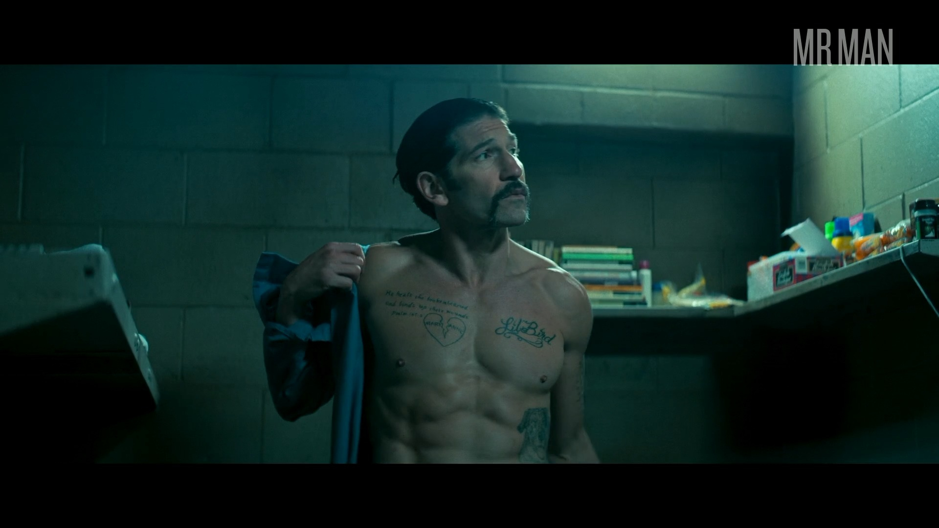 Hottest Jon Bernthal Scene in American Gigolo. Shirtless, Underwear, bulge, butt. 73946