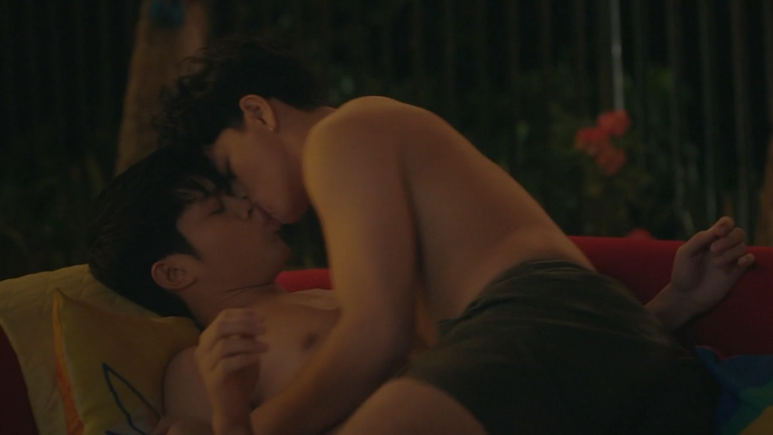 Sexiest Cairo Lazaro Scenes. Gay, Shirtless, bathing suit. 74050