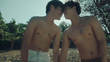 Elijah Canlas, Kokoy de Santos in Gameboys: The Movie (2021) Bathing Suit Gay Shirtless Bathing Suit Gay 74051