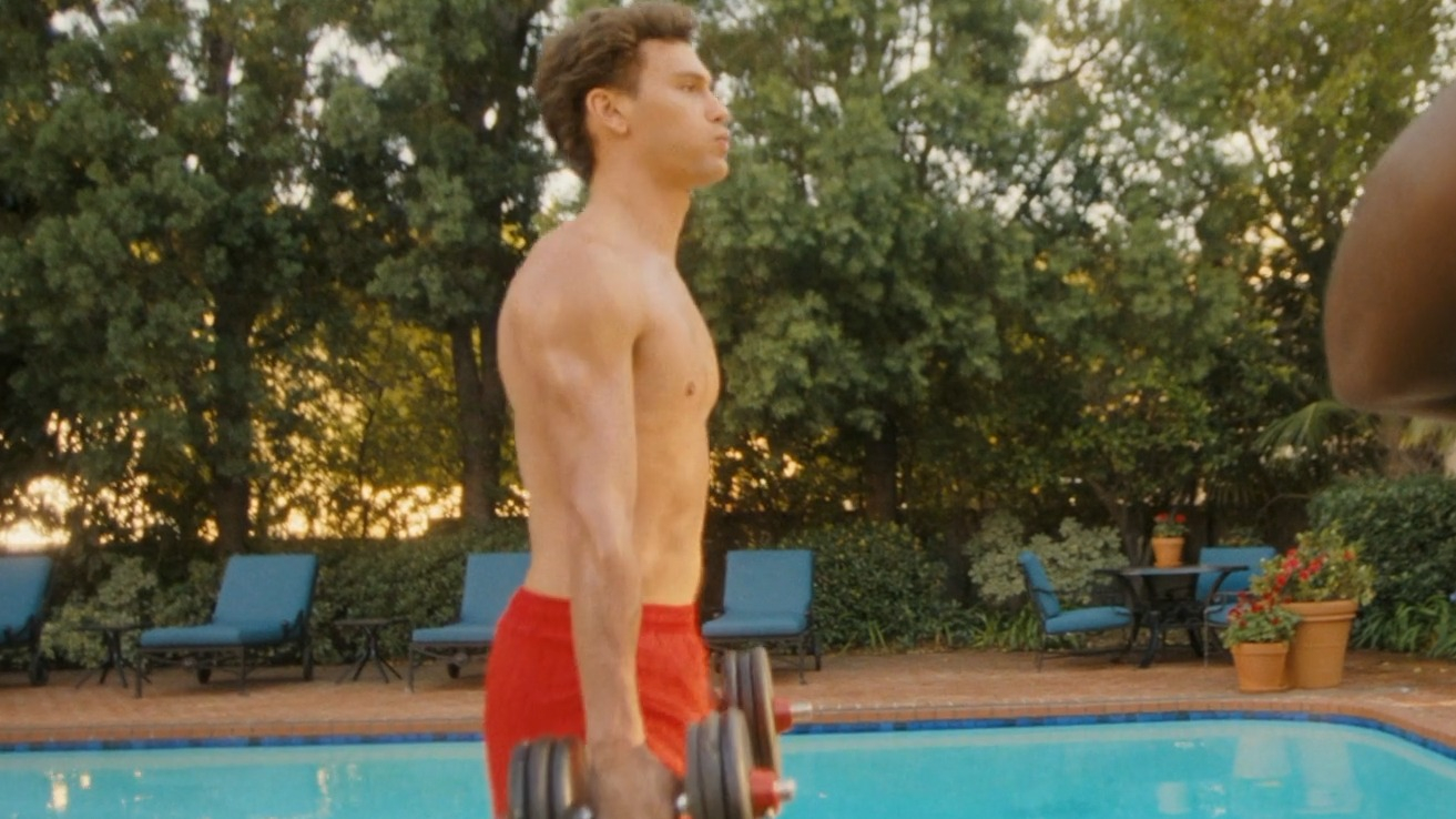 Monster's Sexiest Scenes with Cooper Koch. Shirtless, balls, bathing suit. 80142
