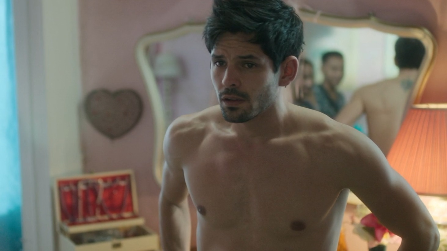 Sexiest Ricardo Abarca Scene in Repatriated. Shirtless. 74089