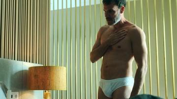Hottest Iván Pellicer Scene in Holy Family. Gay, Shirtless, Bulge, Underwear, butt, sexy. 77552