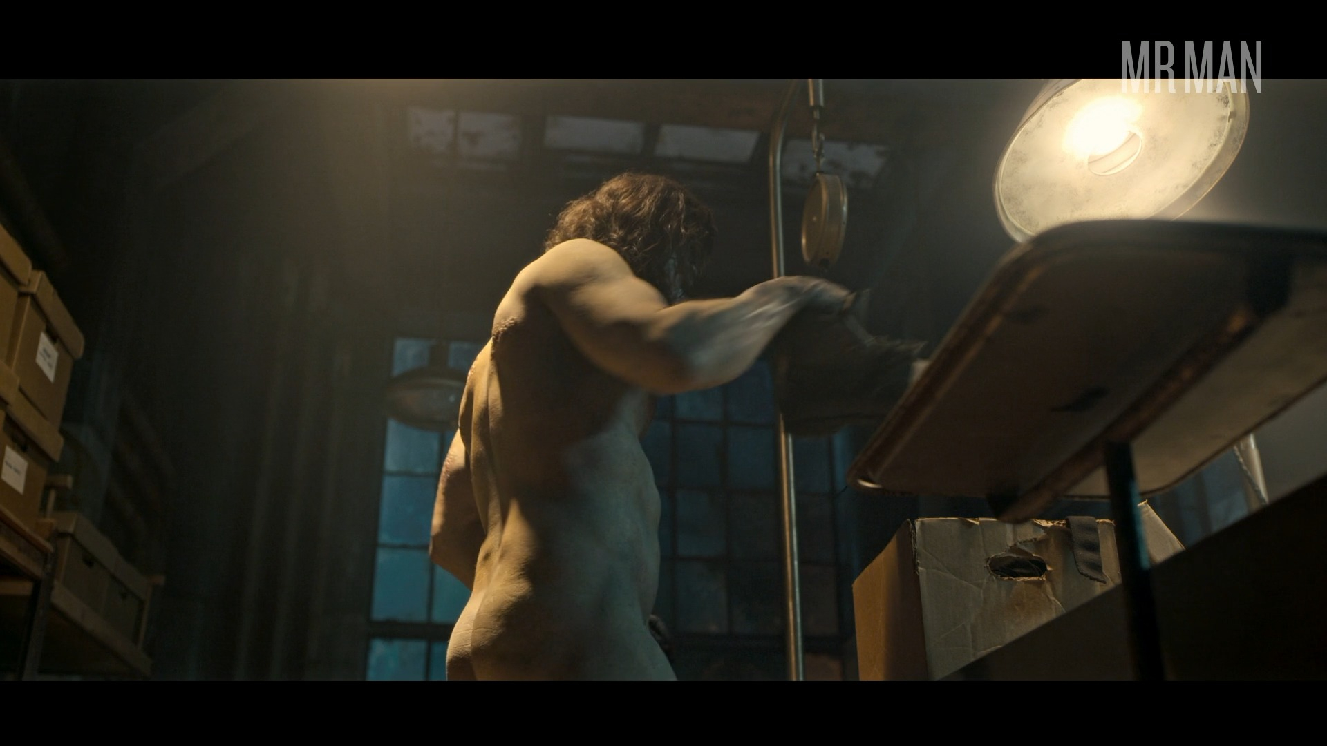 Luke Roberts Naked in Guillermo del Toro's Cabinet of Curiosities. Butt, Shirtless, penis. 74227