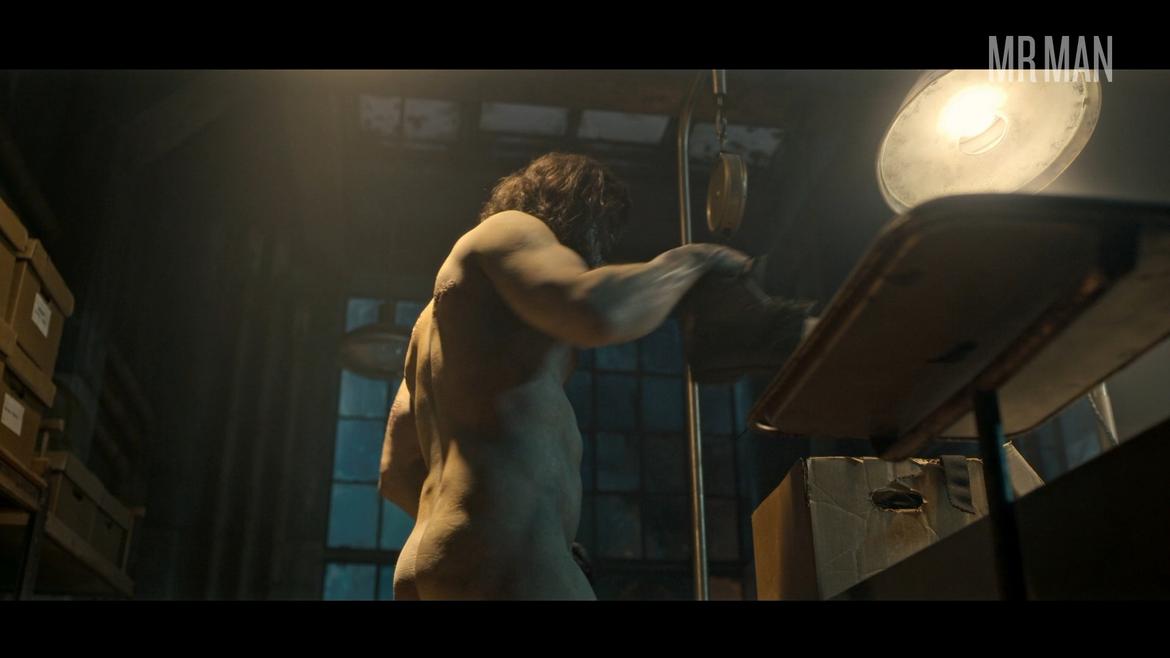 Luke Roberts Naked in Guillermo del Toro's Cabinet of Curiosities. Butt, Shirtless, penis. 74227